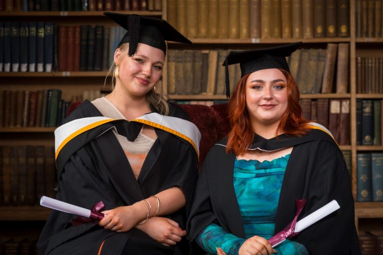 Aleks and McKenzie at their Graduation ceremony