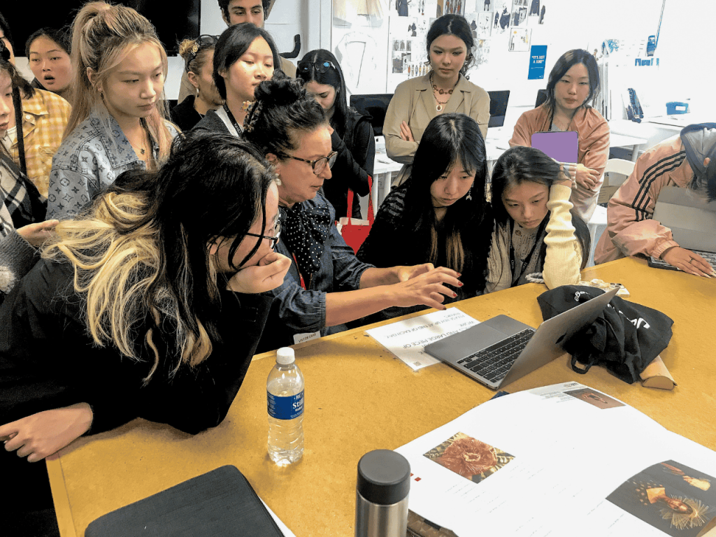 London College of Fashion visits CSVPA